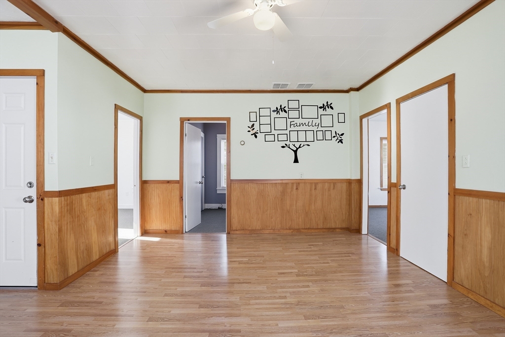 12 Whitcomb Street Webster, MA 01570 - Photo 15 of 40 a view of entryway with wooden floor