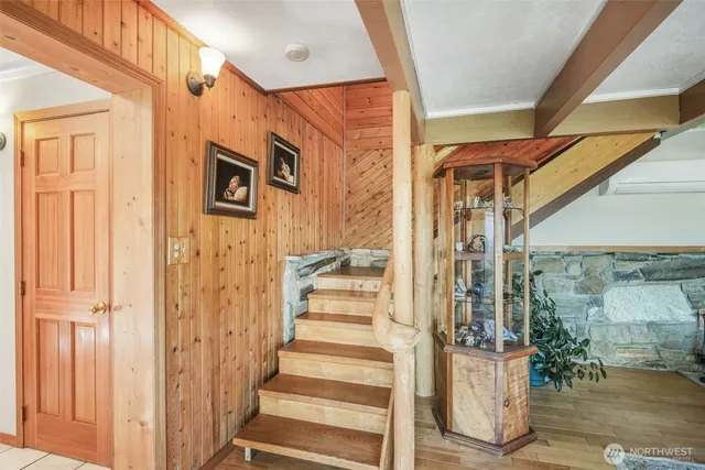 a view of front door