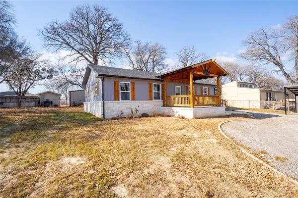a house with a outdoor space