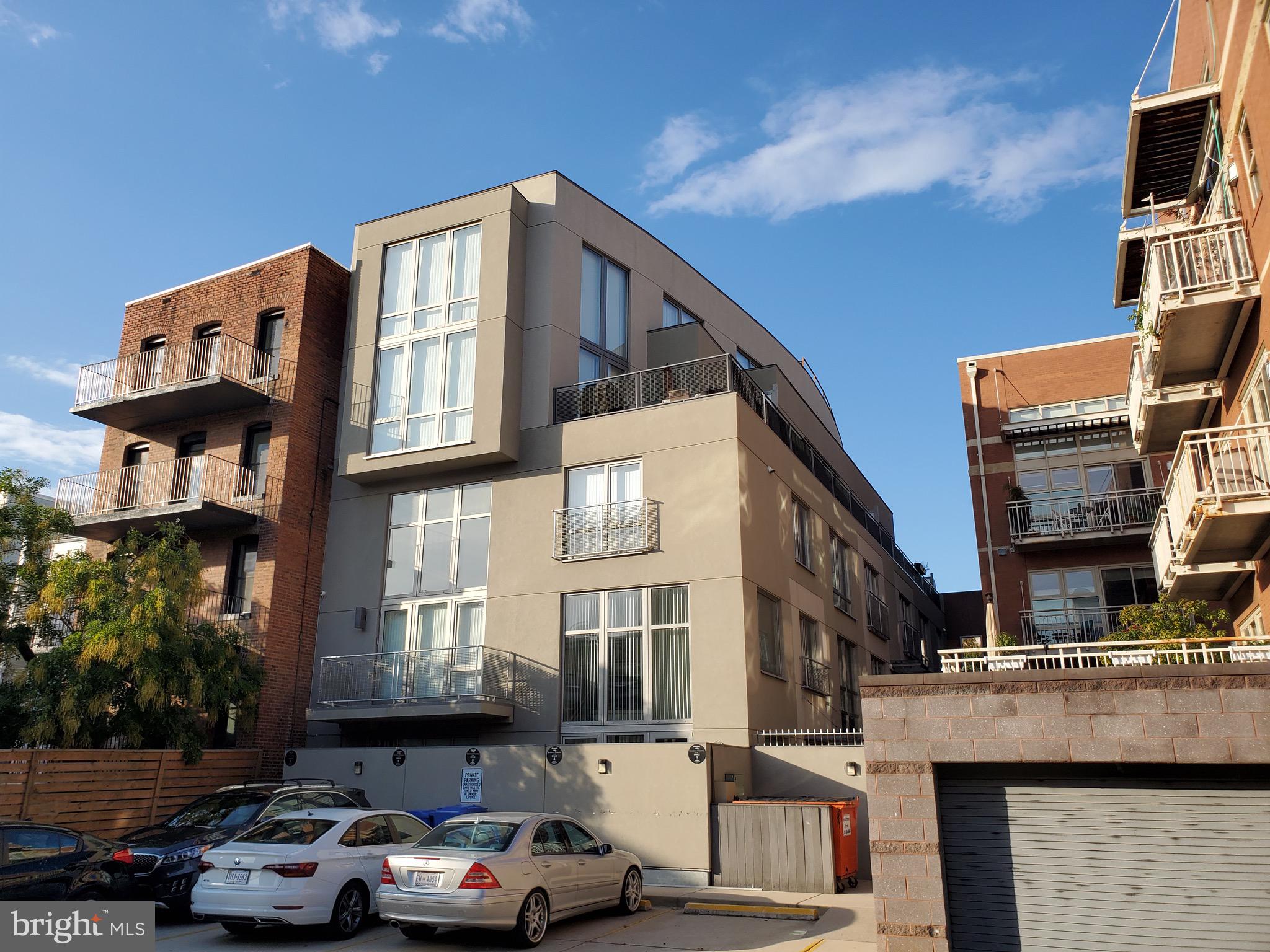 1466 Harvard Street Northwest, Unit PH3 Washington, DC 20009 - Photo 4 of 26 Back exterior view from ground
