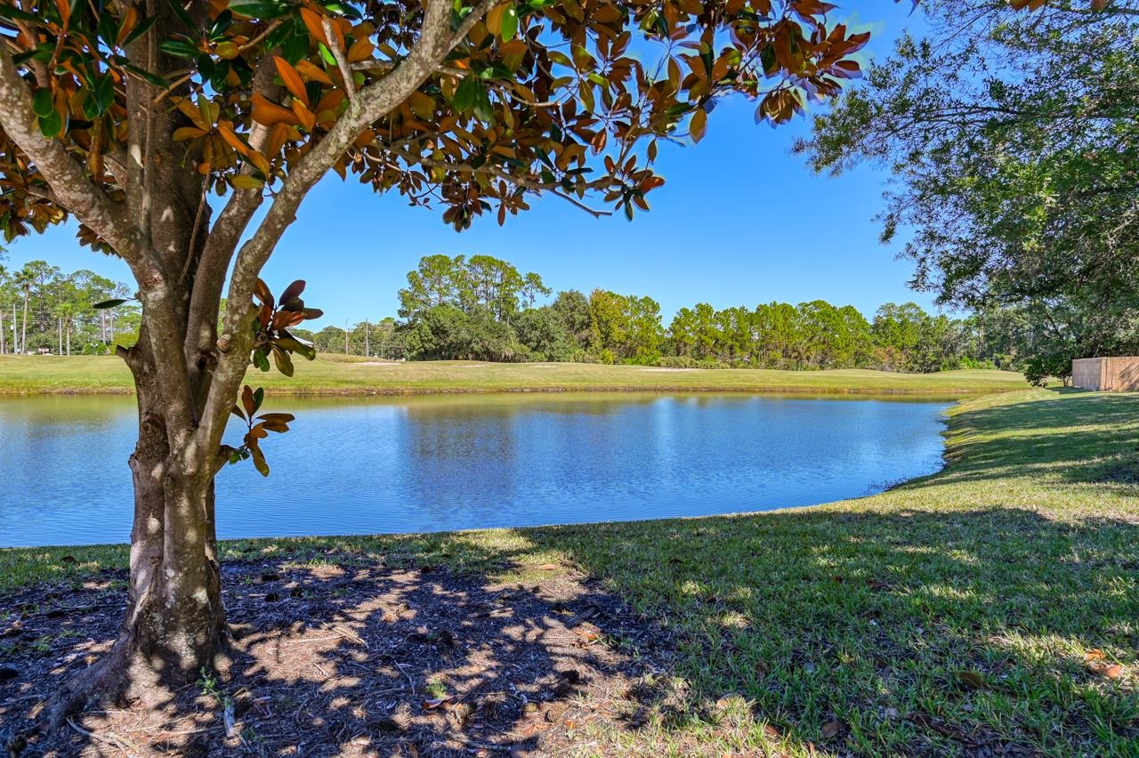 605 Fairway Drive, Unit 203 St. Augustine, FL 32084 - Photo 22 of 35 a view of yard with large tree and a yard