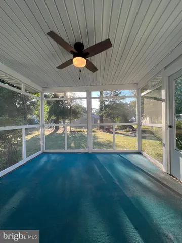 a outdoor living space with furniture