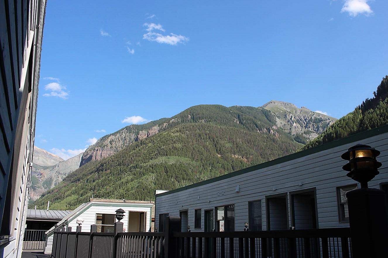 129 West San Juan Avenue, Unit R11 Telluride, CO 81435 - Photo 3 of 18 a view of balcony with wooden floor