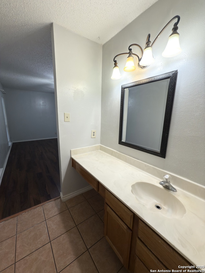 7334 Mystery Ridge Drive Converse, TX 78109 - Photo 23 of 26 a bathroom with a sink and a mirror