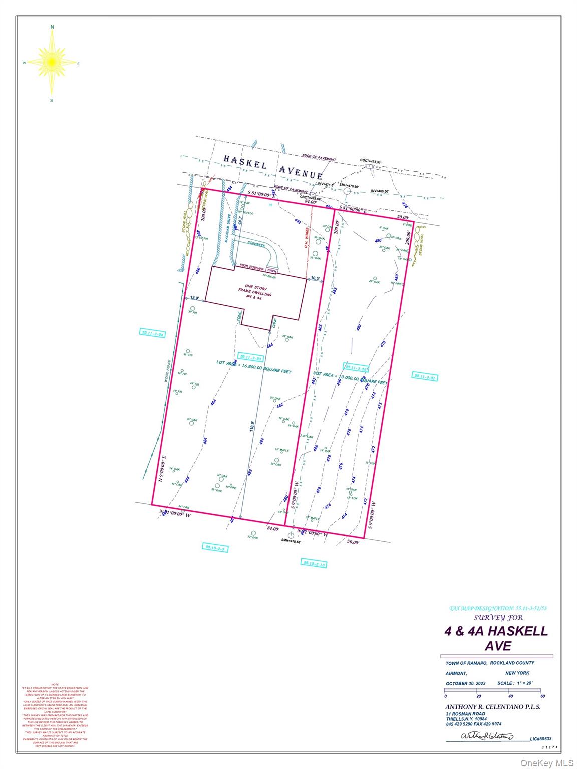 4 A Haskell Avenue Suffern, NY 10901 - Photo 2 of 5 a picture of a person on a wall