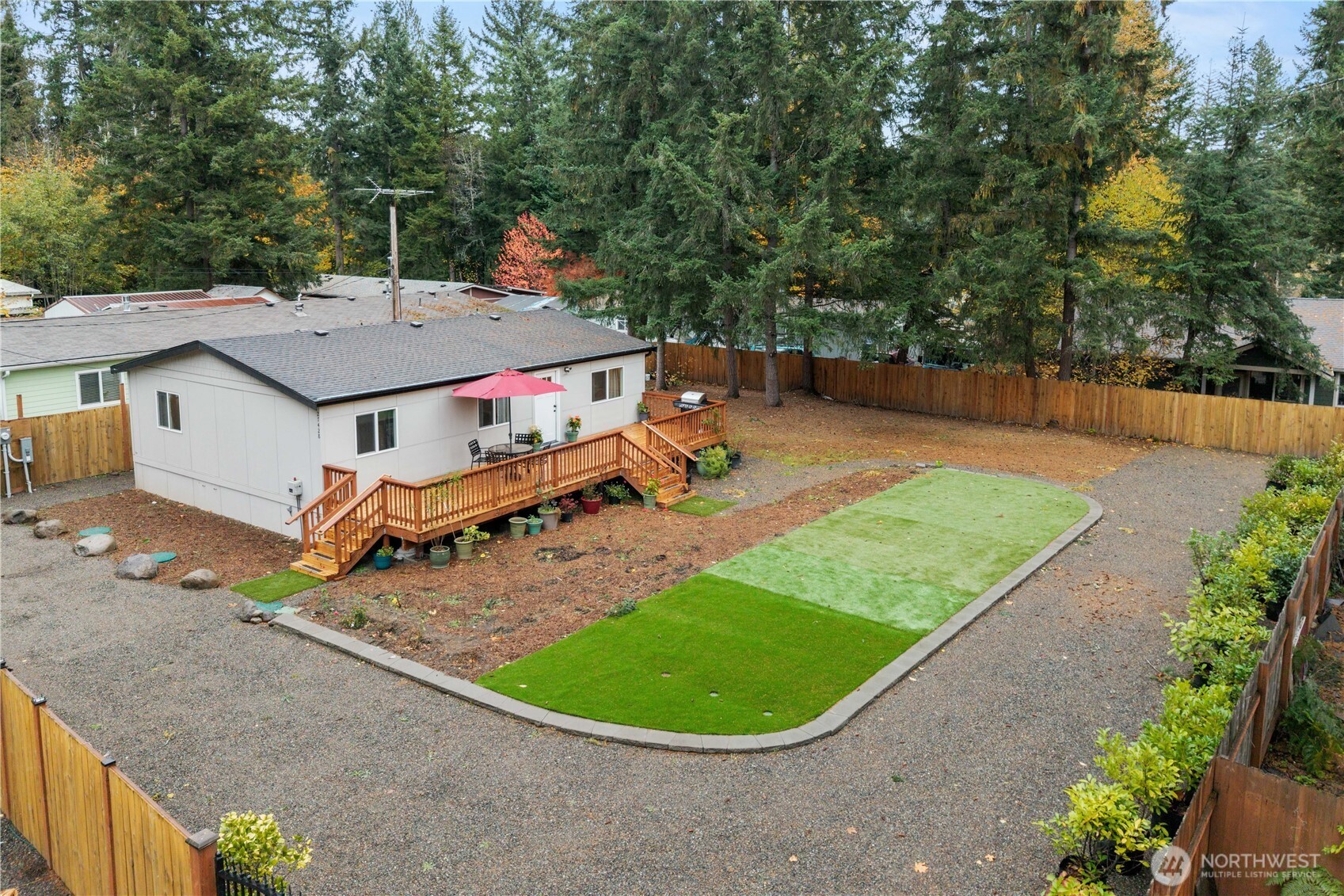 27428 Witte Road Southeast Maple Valley, WA 98038 - Photo 29 of 31 a view of a swimming pool with a patio