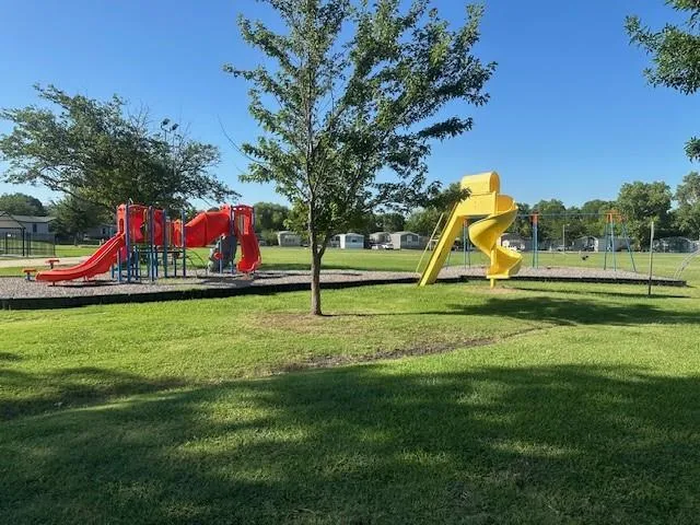 a room with a washer and dryer