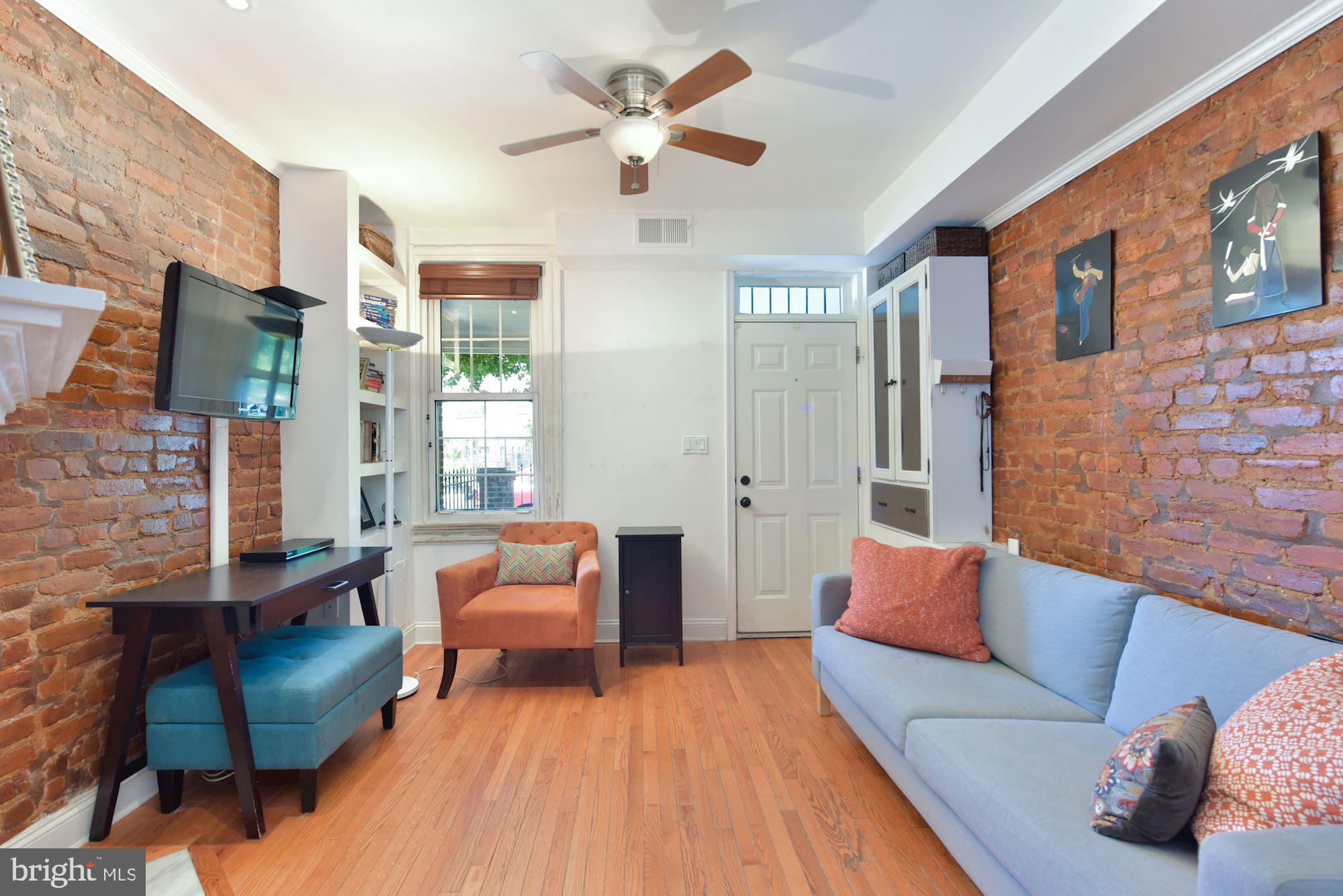 629 18th Street Northeast Washington, DC 20002 - Photo 3 of 23 Exposed Brick