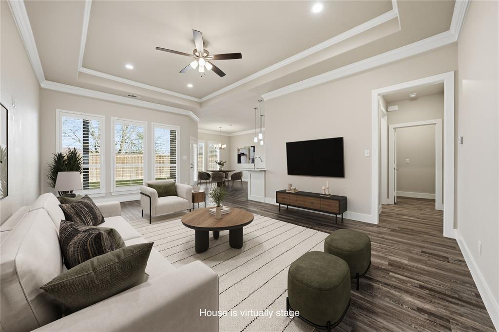 535 Limestone Circle Mabank, TX 75147 - Photo 1 of 1 a living room with furniture and a flat screen tv