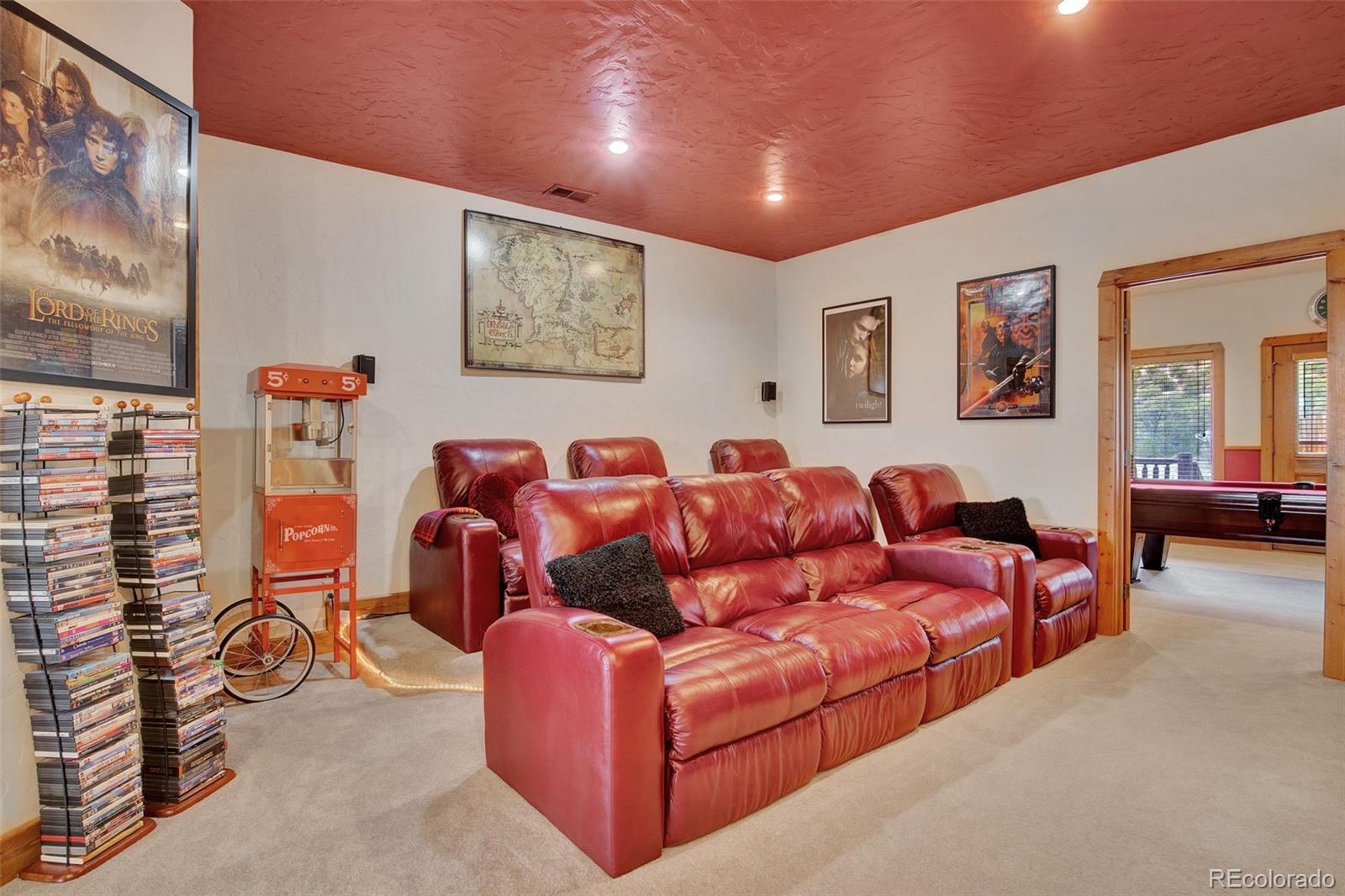 400 Copper Canyon Road Canon City, CO 81212 - Photo 33 of 50 a living room with furniture and a flat screen tv