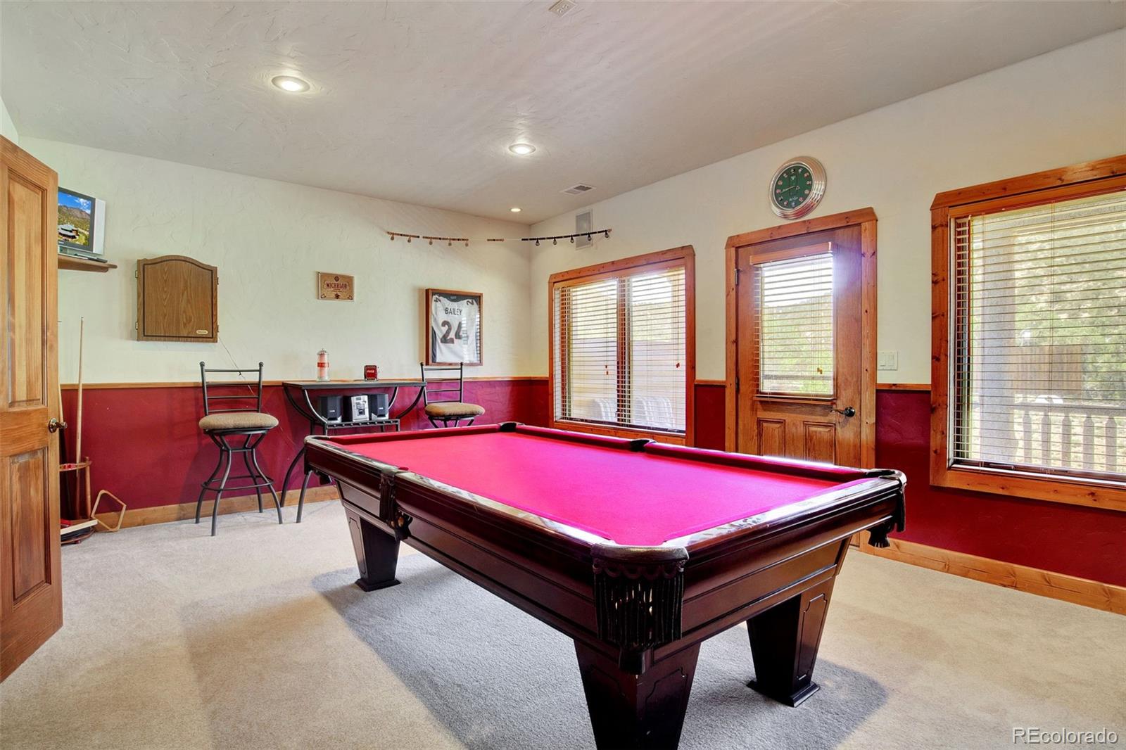 400 Copper Canyon Road Canon City, CO 81212 - Photo 35 of 50 a room with pool table and windows