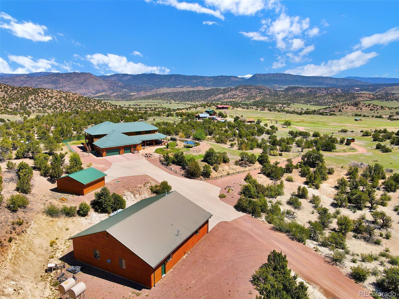 400 Copper Canyon Road Canon City, CO 81212 - Photo 45 of 50 an aerial view of residential houses with outdoor space
