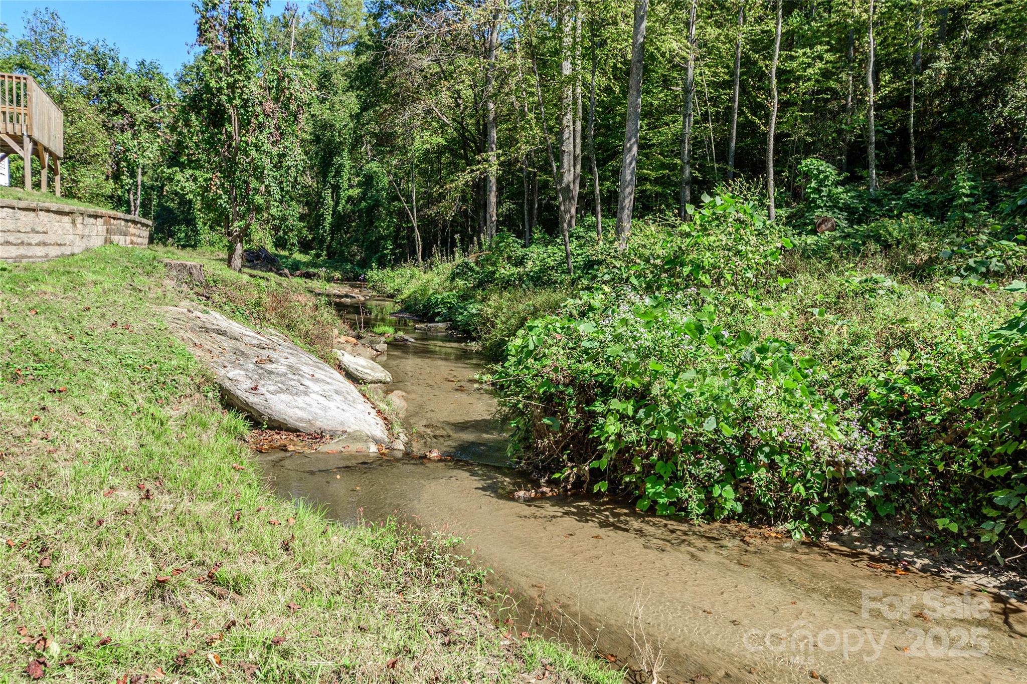 1361 Pleasant Grove Church Road Hendersonville, NC 28739 - Photo 5 of 48 a view of a water pond with green yard