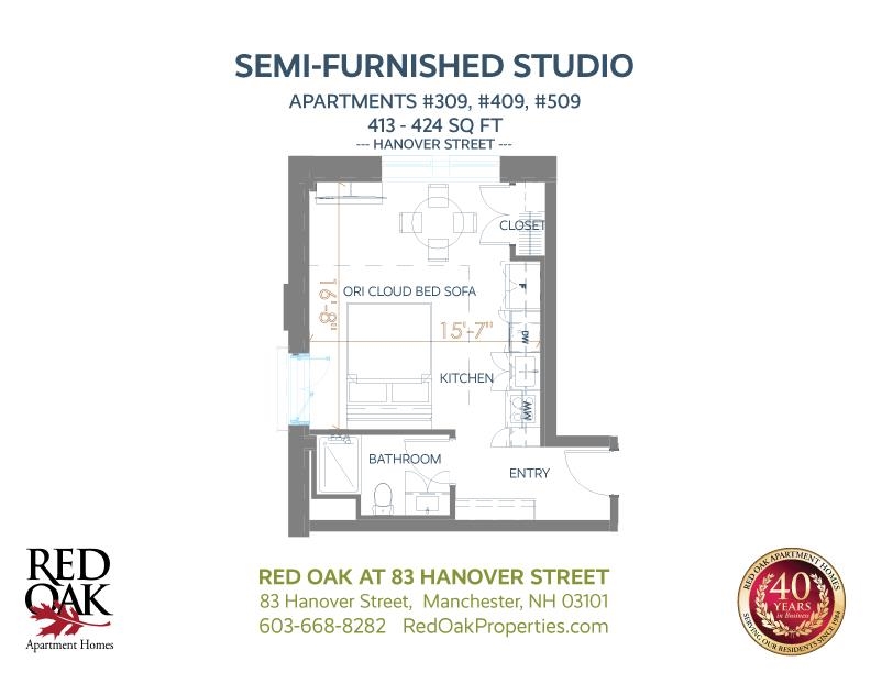 83 Hanover Street, Unit 509 Manchester, NH 03101 - Photo 12 of 53