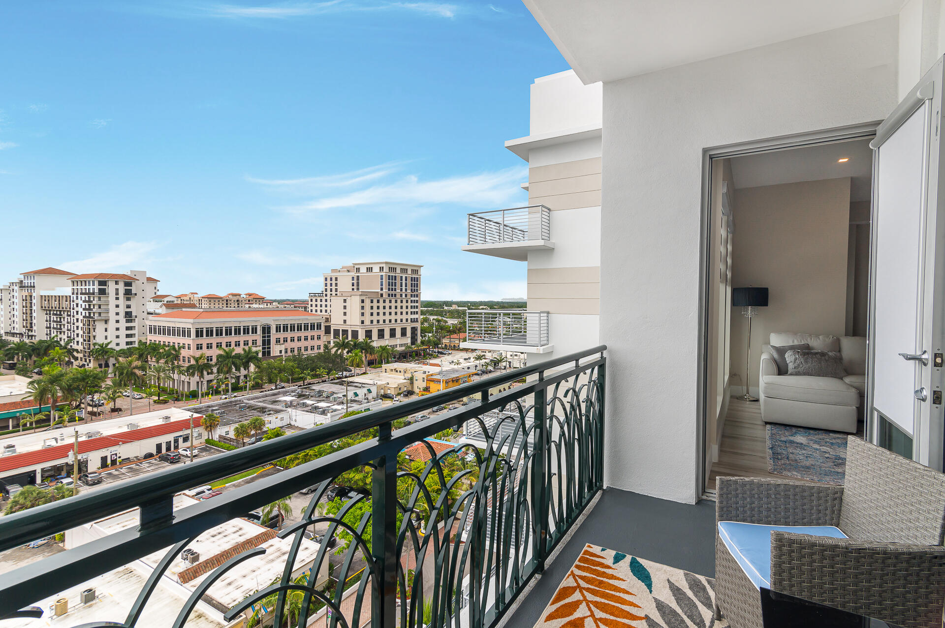 155 East Boca Raton Road, Unit 1012 Boca Raton, FL 33432 - Photo 12 of 41 a city view from a balcony