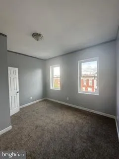 a view of empty room