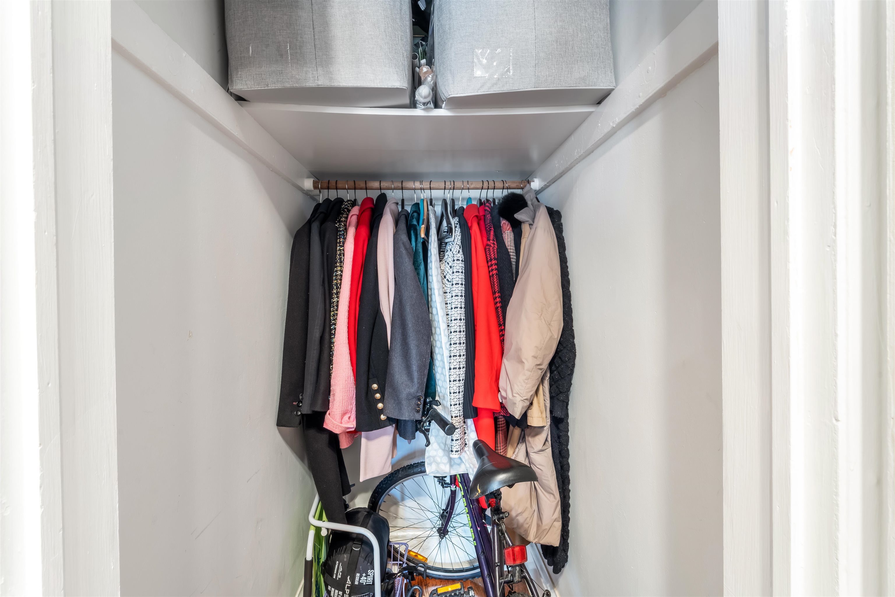 150 37th Street, Unit D4 Union City, NJ 07087 - Photo 15 of 22 a view of walk in closet with clothes