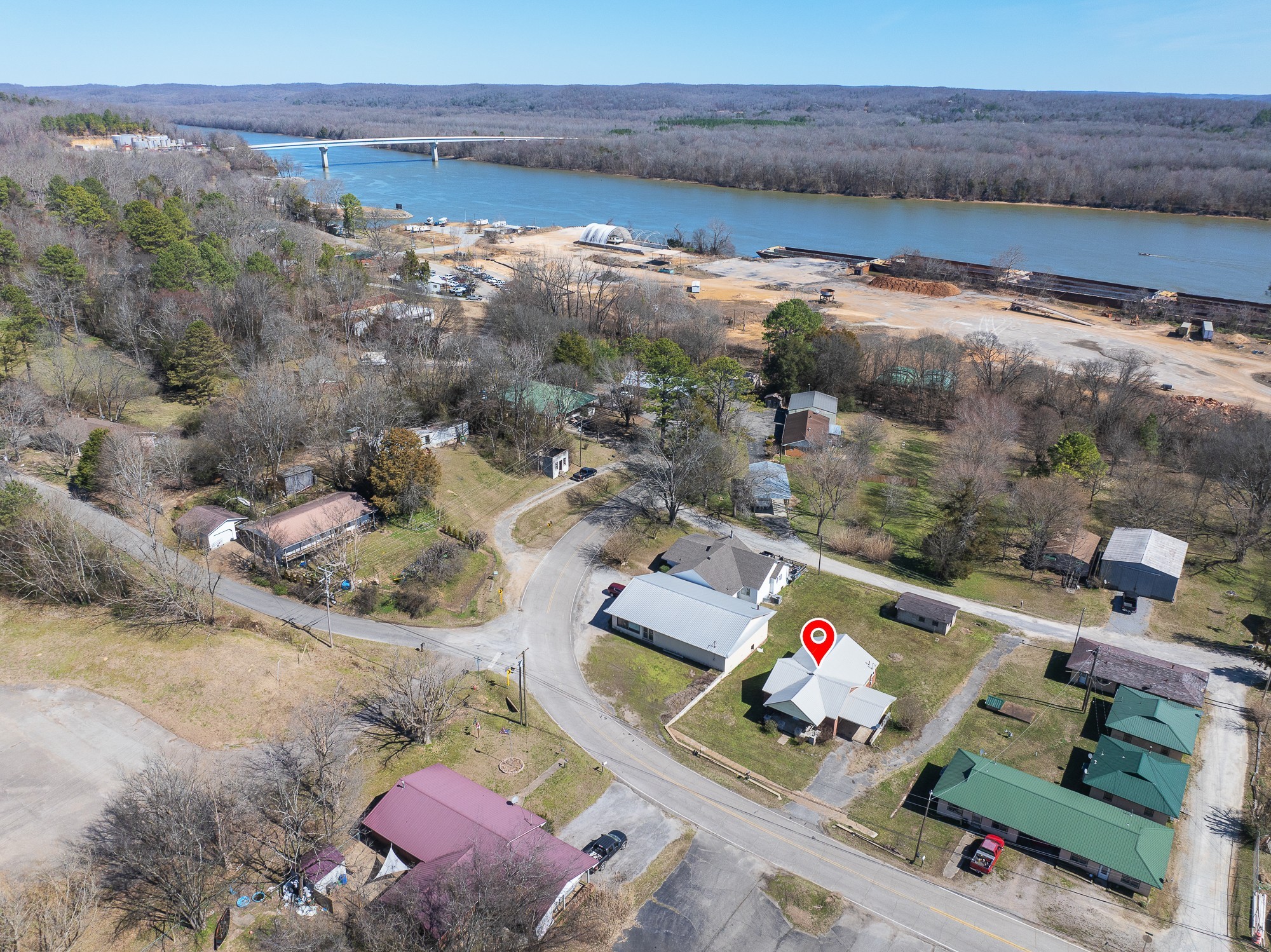 1213 Perryville Road Parsons, TN 38363 - Photo 30 of 32 an aerial view of a house with outdoor space
