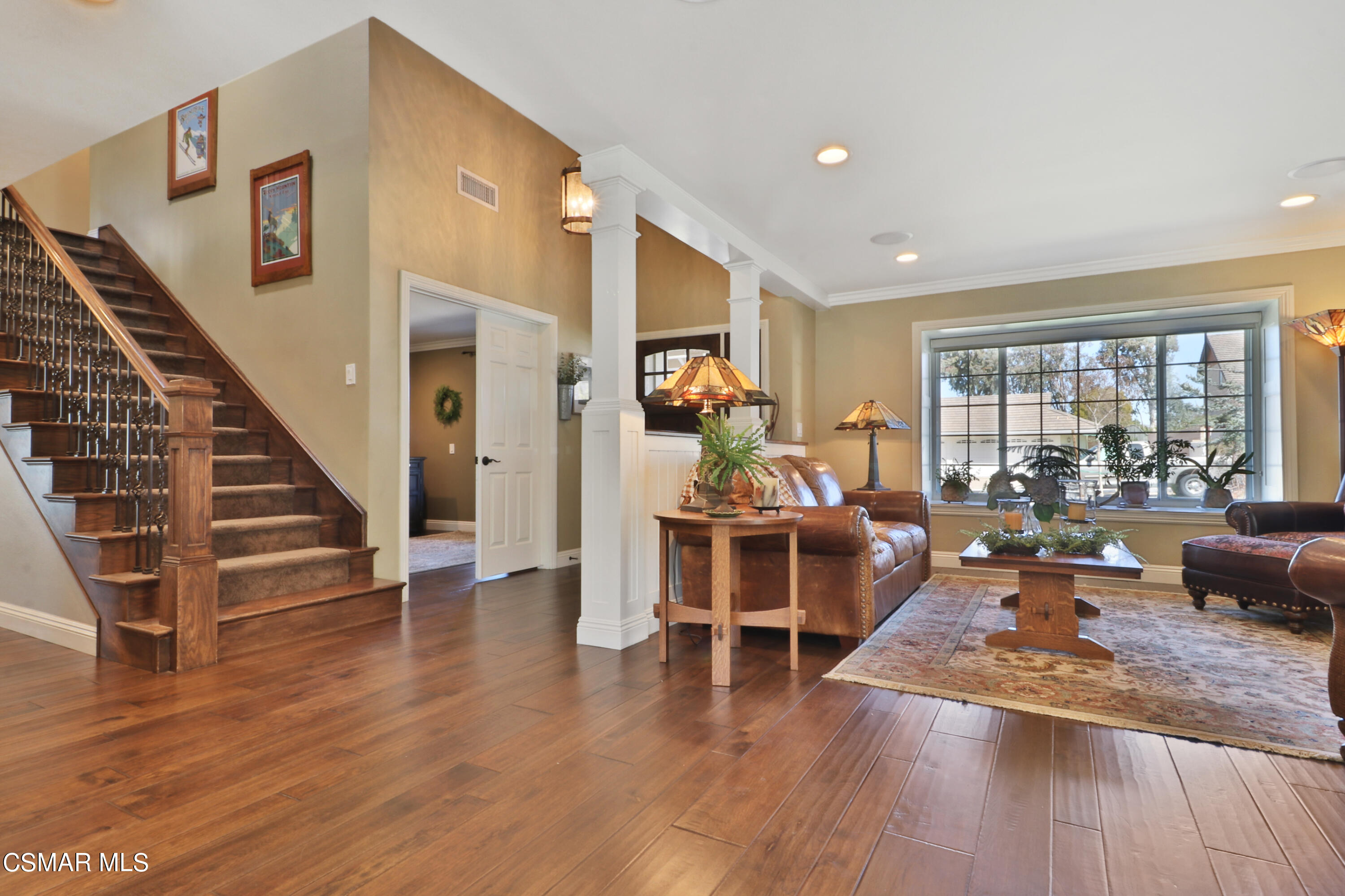 243 Longbranch Road Simi Valley, CA 93065 - Photo 17 of 77 a living room with furniture and a wooden floor