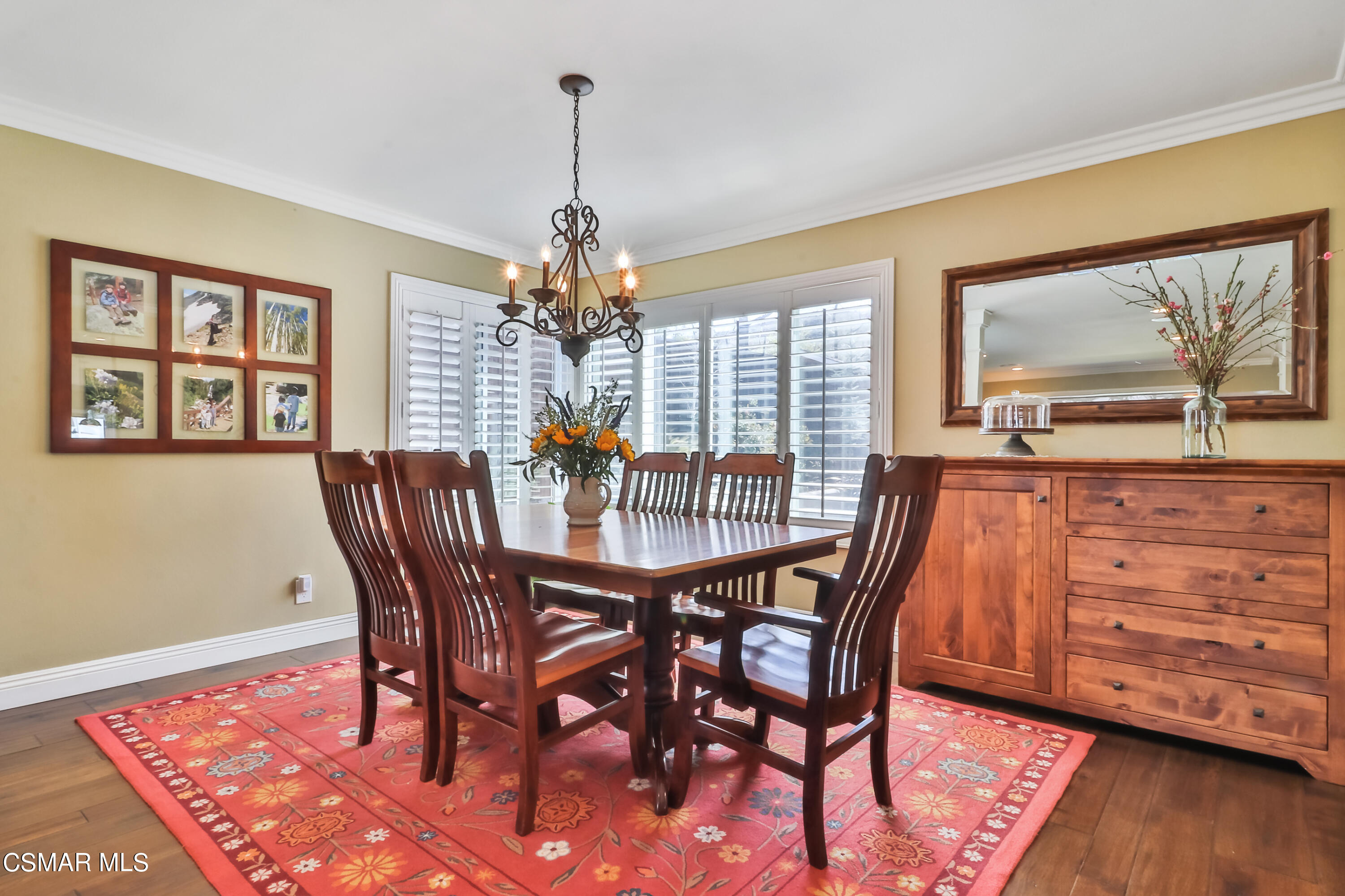 243 Longbranch Road Simi Valley, CA 93065 - Photo 18 of 77 a view of a dining room with furniture and wooden floor