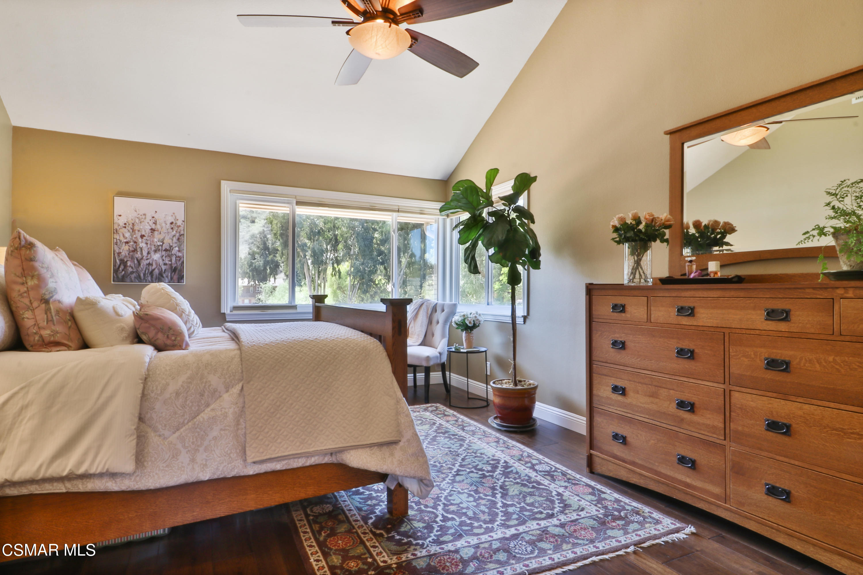 243 Longbranch Road Simi Valley, CA 93065 - Photo 37 of 77 a bed room with a bed window and a mirror