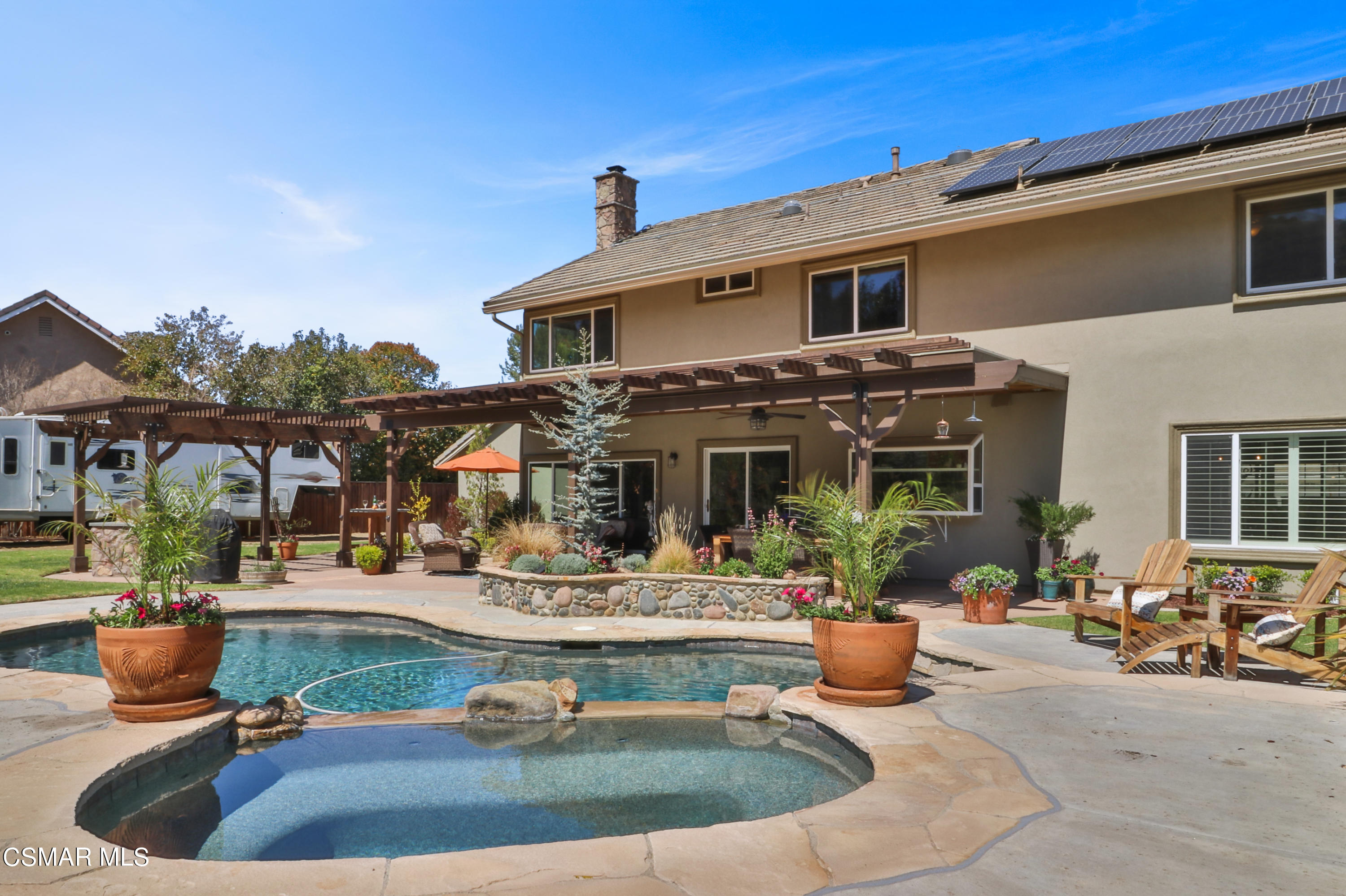 243 Longbranch Road Simi Valley, CA 93065 - Photo 45 of 77 a view of a house with sitting area and furniture