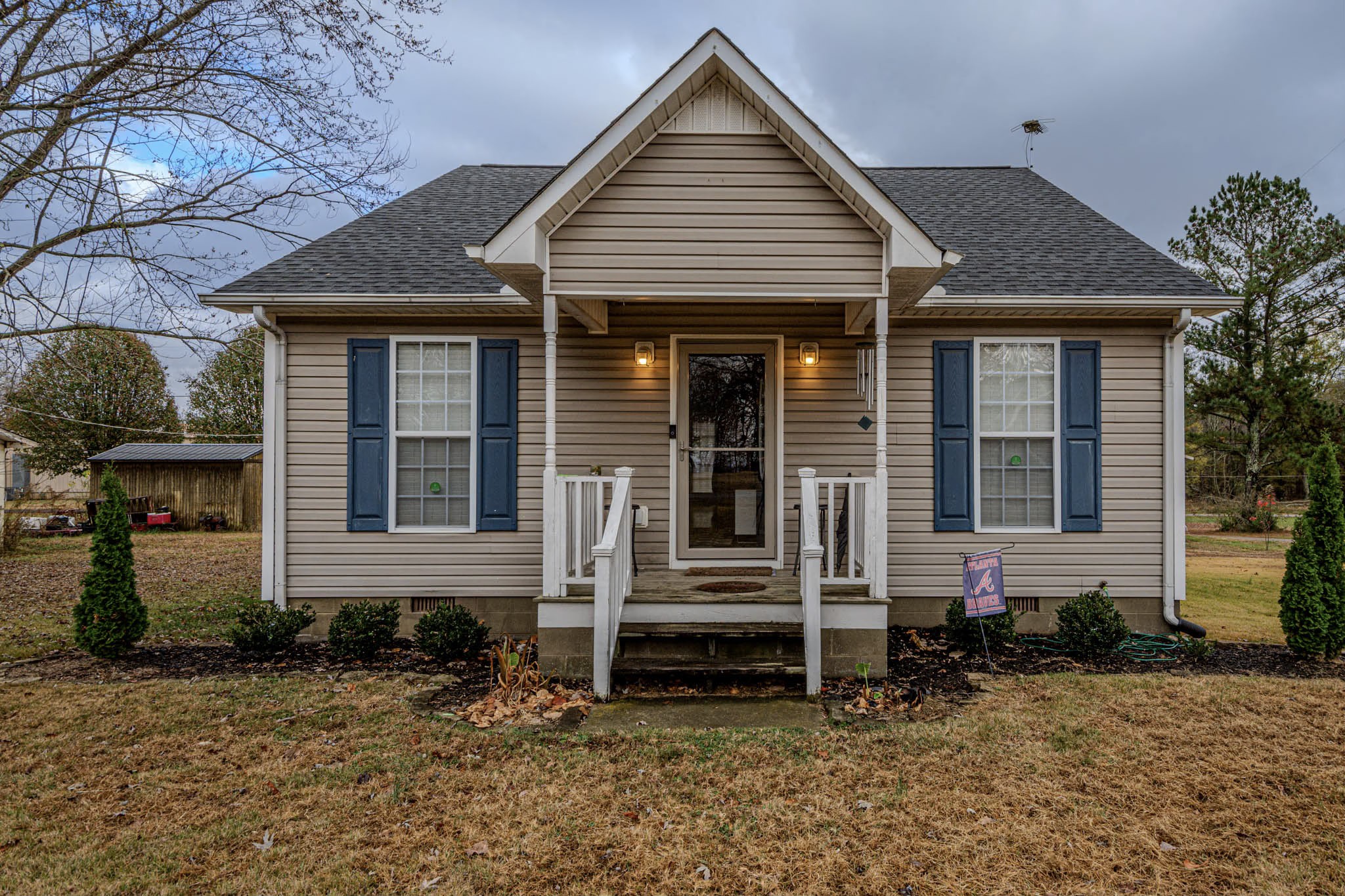 25230 Union Hill Road Ardmore, TN 38449 - Photo 11 of 55 a front view of a house with a yard