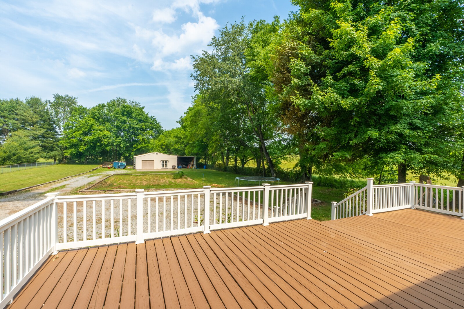 6658 Highway 49 Springfield, TN 37172 - Photo 9 of 44 a view of a deck with a yard