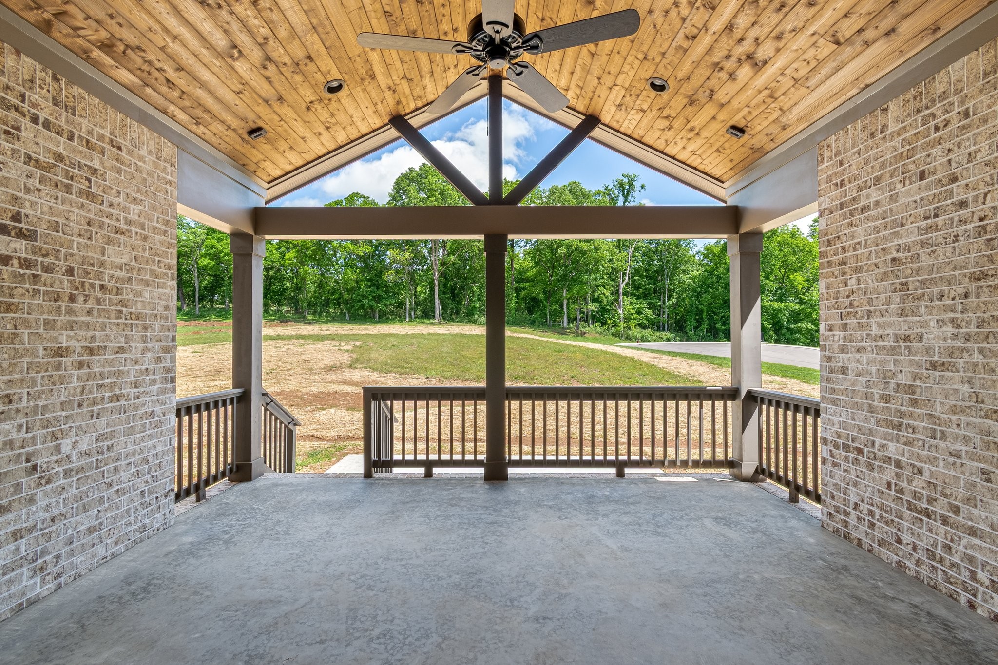 4100 Affiant Way Culleoka, TN 38451 - Photo 26 of 27 a view of a house with porch and wooden floor