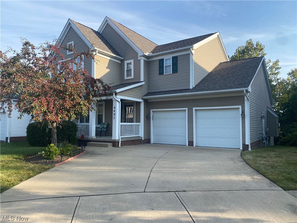 4497 Brooks Road Cleveland, OH 44105 - Photo 1 of 1 View of front of house with a front lawn