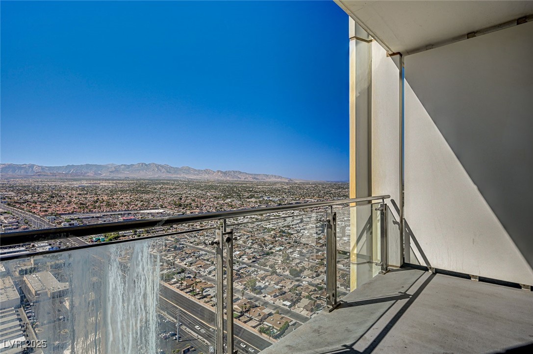 4381 West Flamingo Road, Unit 53307 Las Vegas, NV 89103 - Photo 20 of 45 Balcony featuring a mountain view