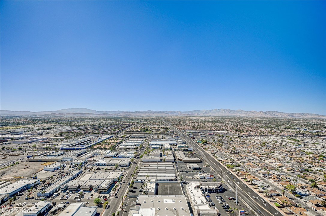 4381 West Flamingo Road, Unit 53307 Las Vegas, NV 89103 - Photo 23 of 45 Bird's eye view of a mountainous background