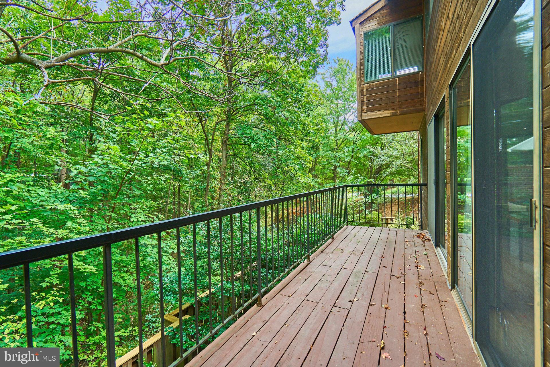 2113 Cabots Point Lane Reston, VA 20191 - Photo 28 of 56 a view of balcony with wooden floor