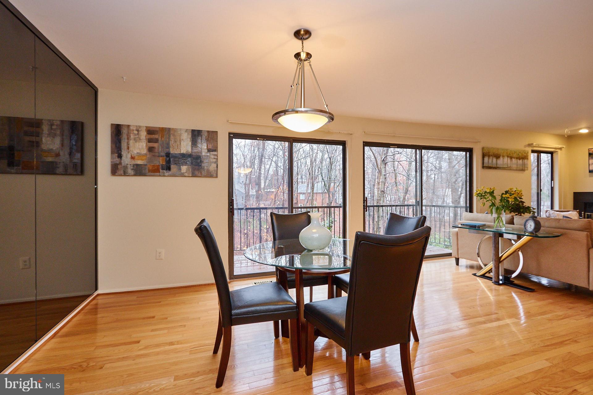 2113 Cabots Point Lane Reston, VA 20191 - Photo 53 of 56 a view of a dining room with furniture window and outside view