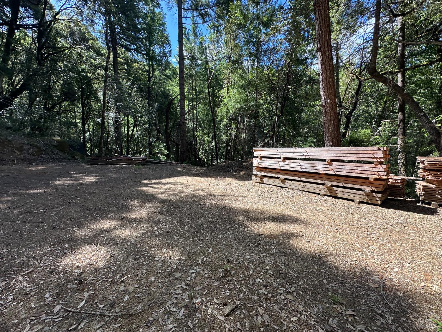 0 Little Dan Creek Road Leggett, CA 95585 - Photo 12 of 13 a view of outdoor space with deck and trees