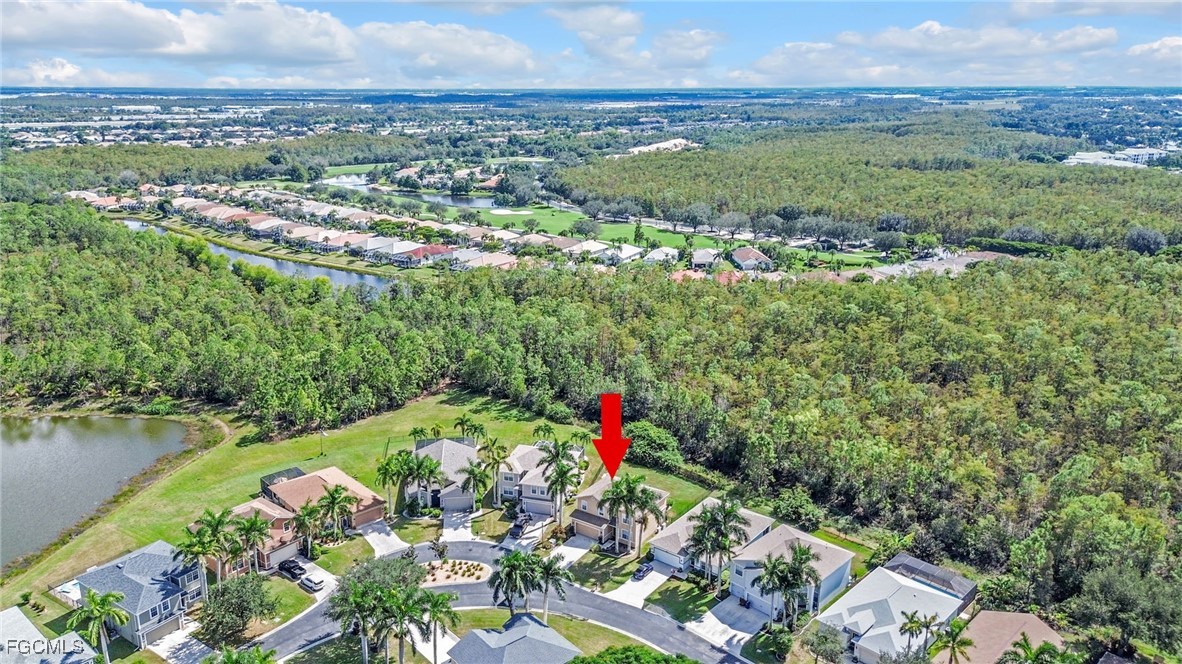 14067 Danpark Loop Fort Myers, FL 33912 - Photo 37 of 41 an aerial view of residential houses with outdoor space and lake view