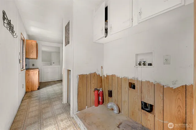 a view of a walk in closet