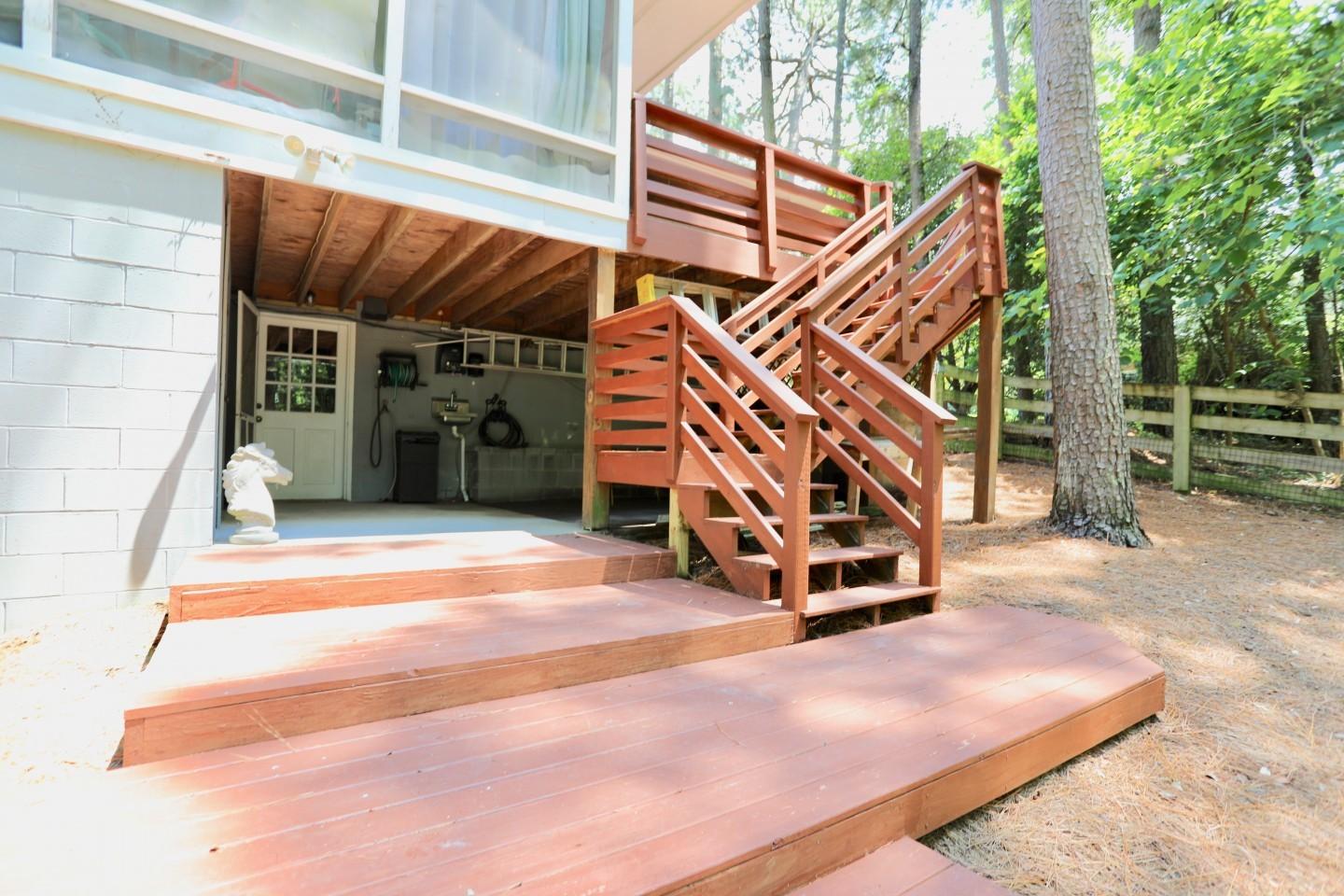 170 Boiling Spring Circle Southern Pines, NC 28387 - Photo 36 of 46 Lower level deck area