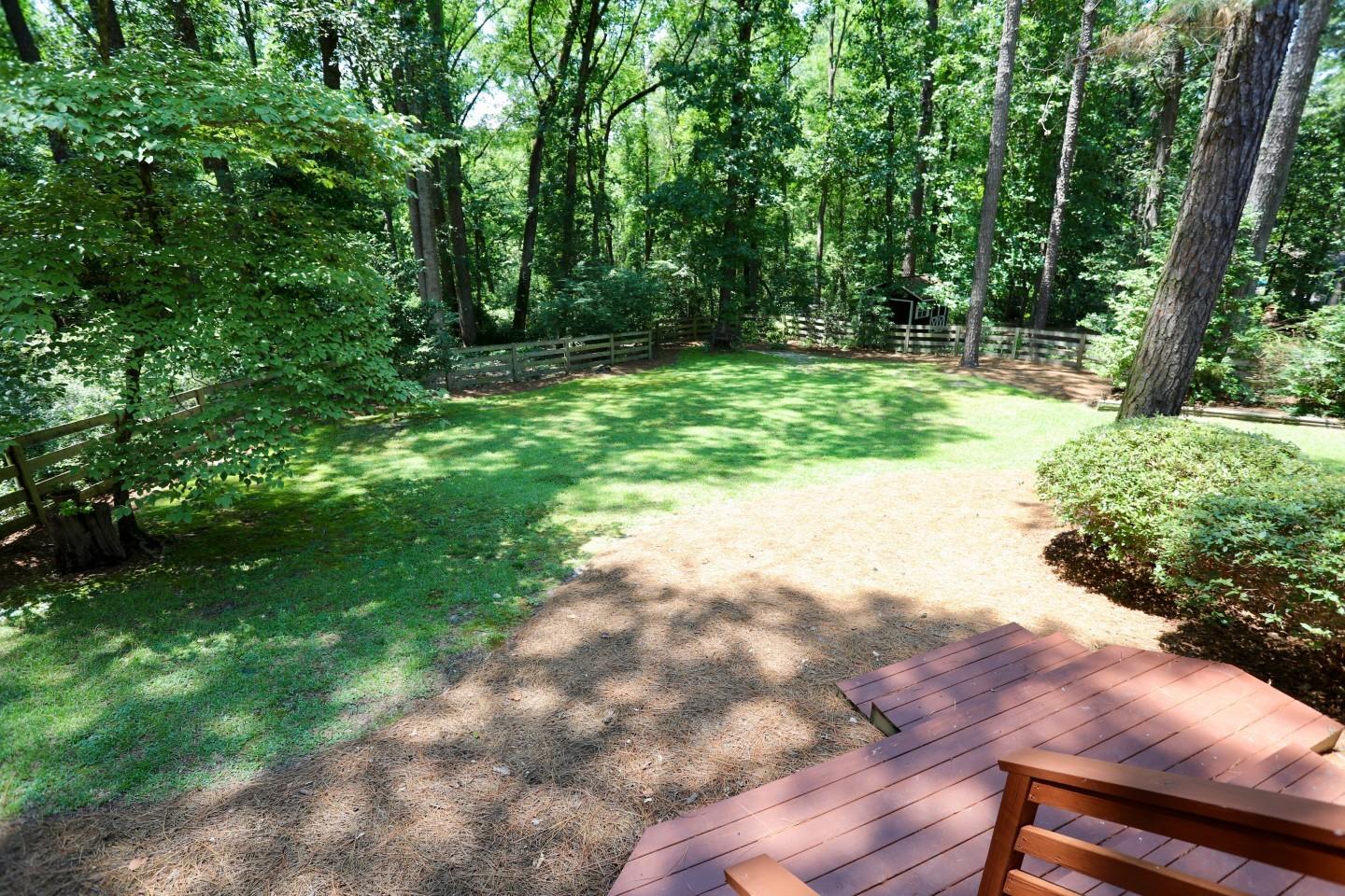 170 Boiling Spring Circle Southern Pines, NC 28387 - Photo 39 of 46 Fenced in back yard