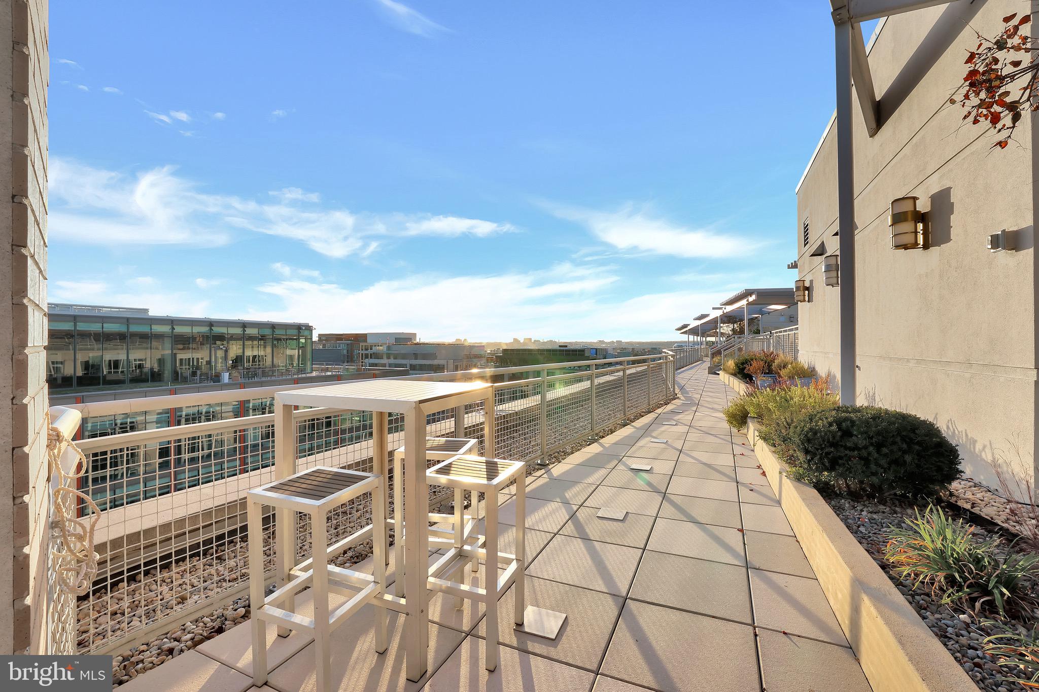 1025 First Street Southeast, Unit 602 Washington, DC 20003 - Photo 29 of 49 a view of balcony with furniture