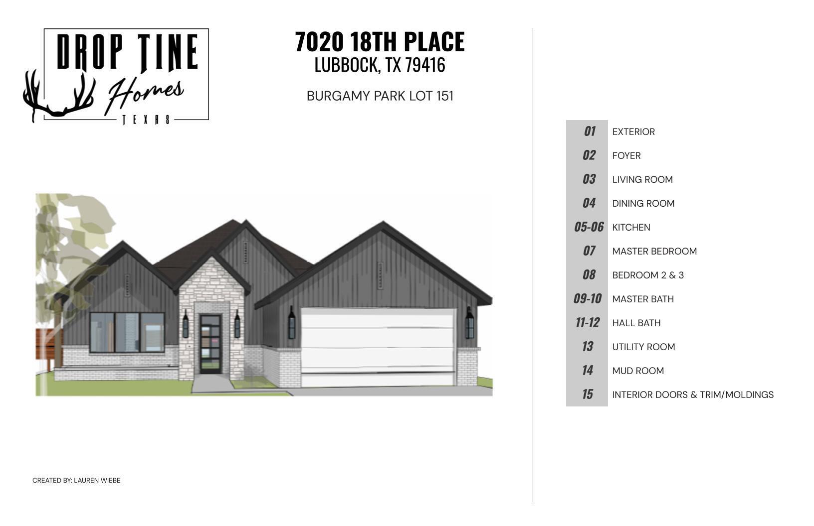 7020 18th Place Lubbock, TX 79416 - Photo 2 of 13 MLS Version of 7020 18th Place - Burgamy