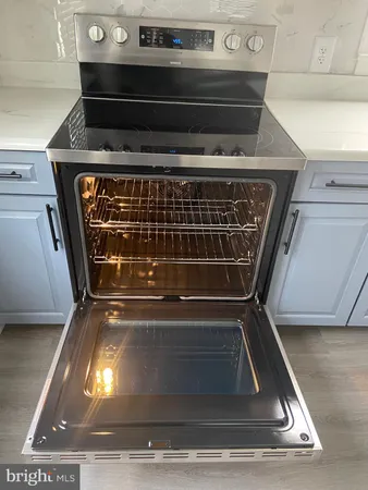 a close view of appliances