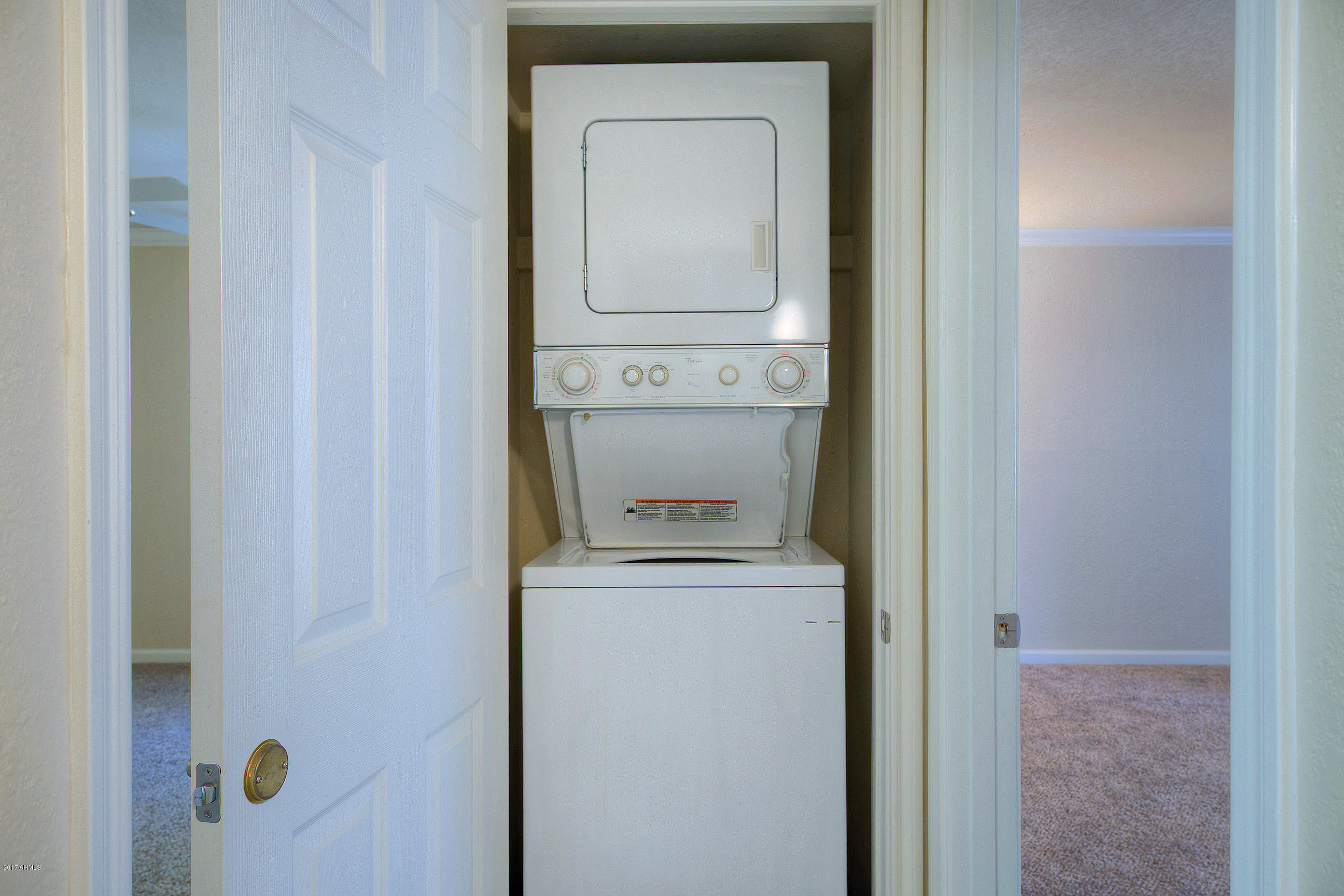 8256 East Arabian Trail, Unit 134 Scottsdale, AZ 85258 - Photo 12 of 24 a view of washer and dryer