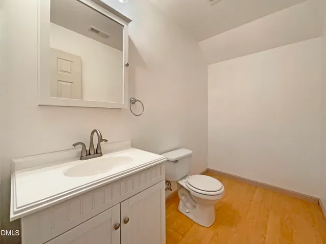 a street view with wooden floor