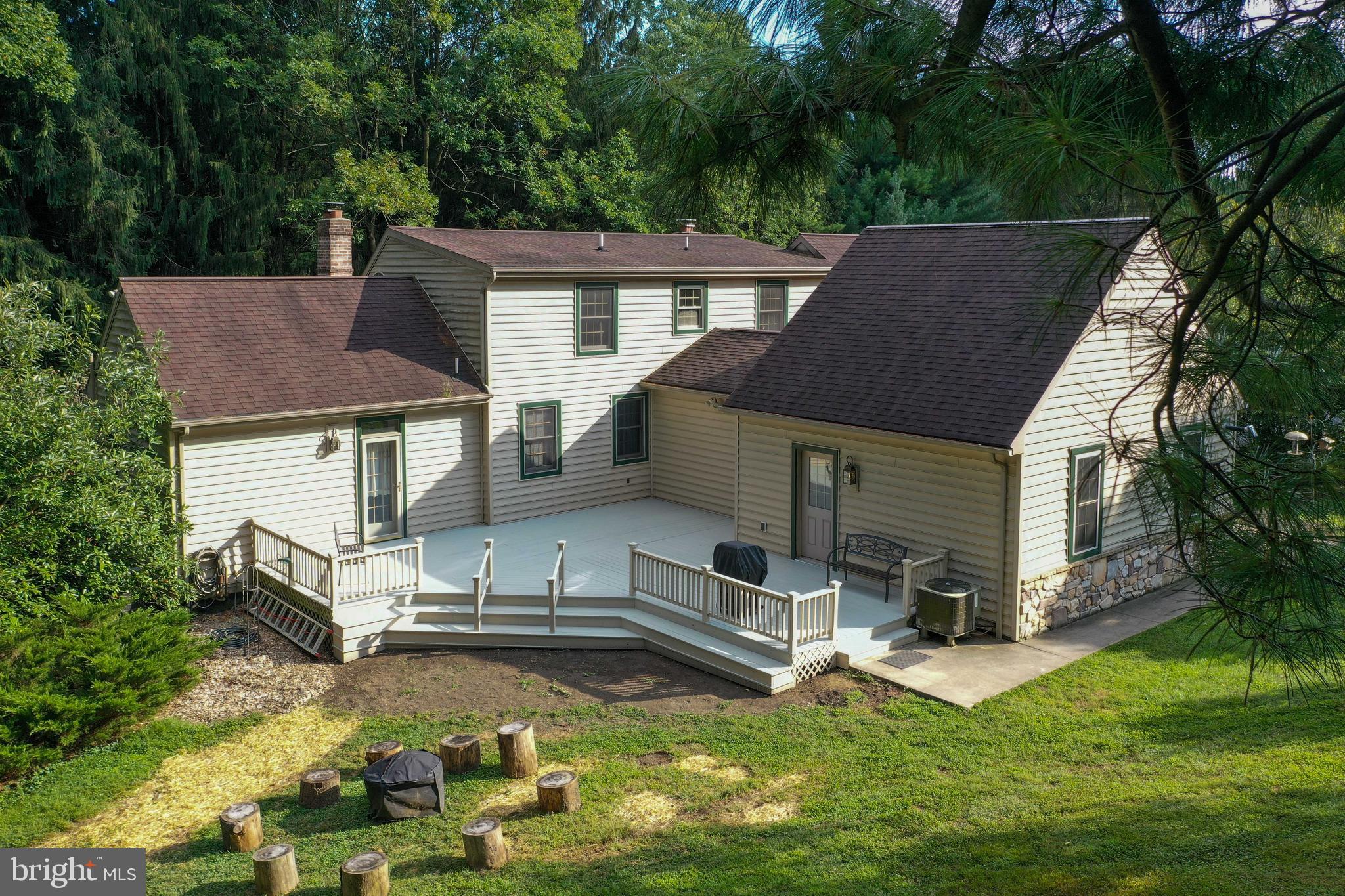 246 Marticville Road Conestoga, PA 17516 - Photo 49 of 59 Rear View Of New Deck