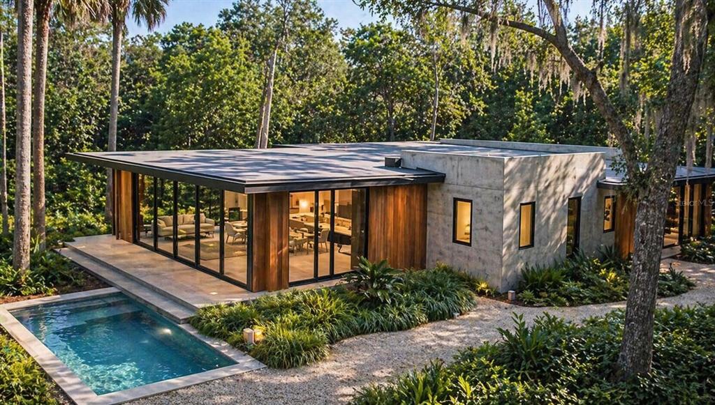936 Paradise Boulevard Georgetown, FL 32139 - Photo 5 of 14 a view of a wooden deck front of house