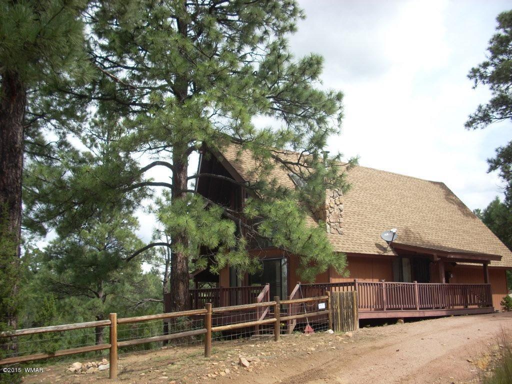2914 Red Cinder Road Heber, AZ 85928 - Photo 4 of 44 a view of a house with a tree