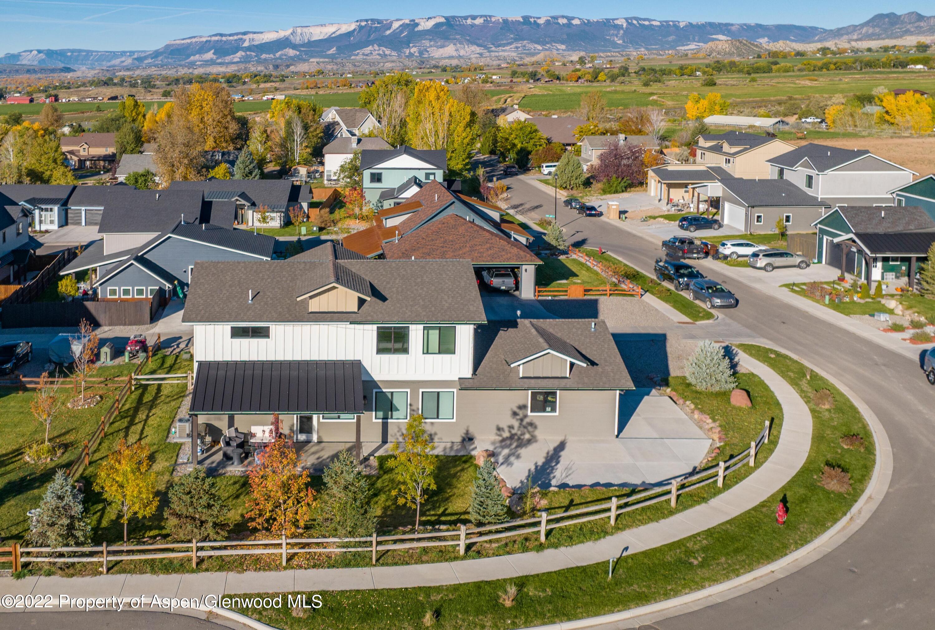 715 Eagles Nest Drive Silt, CO 81652 - Photo 15 of 19 an aerial view of residential houses with outdoor space