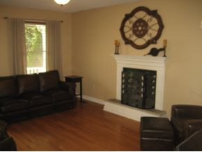 Living Room with Fireplace