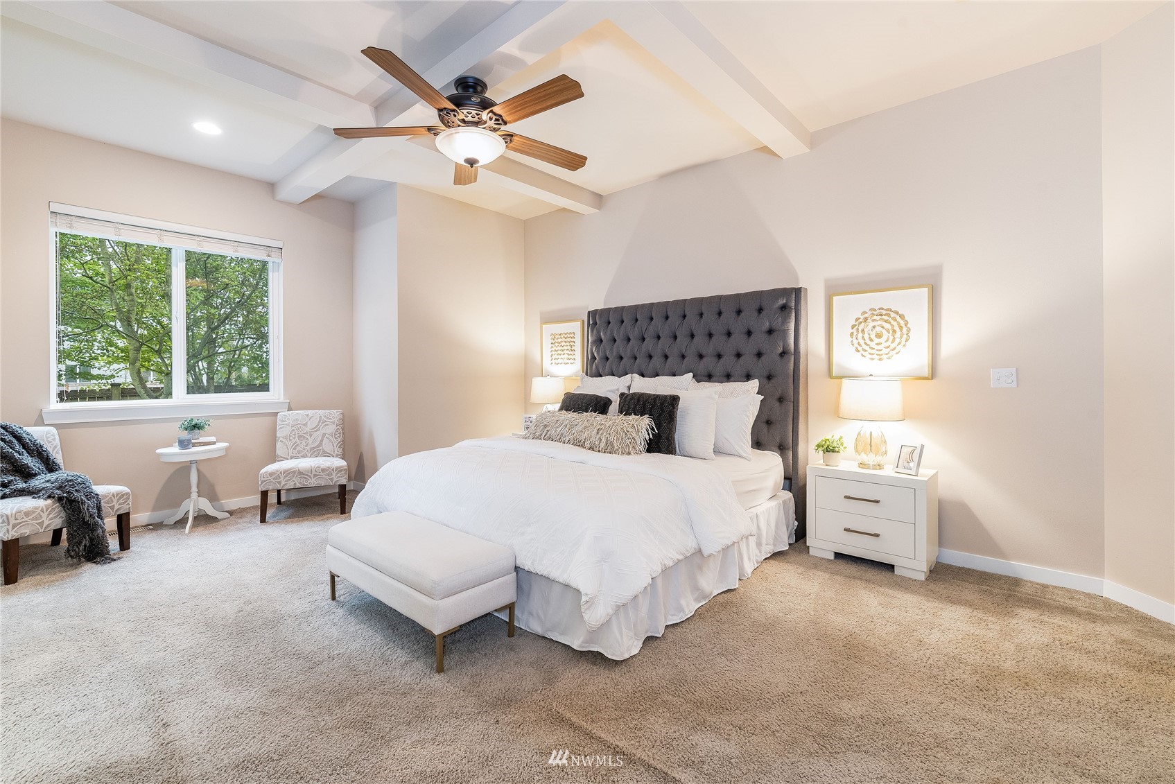 3710 222nd Place Southeast Bothell, WA 98021 - Photo 12 of 37 a bedroom with a white bed and white walls